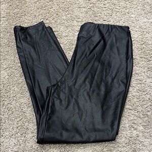 Faux leather skinny pants sz 14